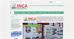 Desktop Screenshot of inca-al.org
